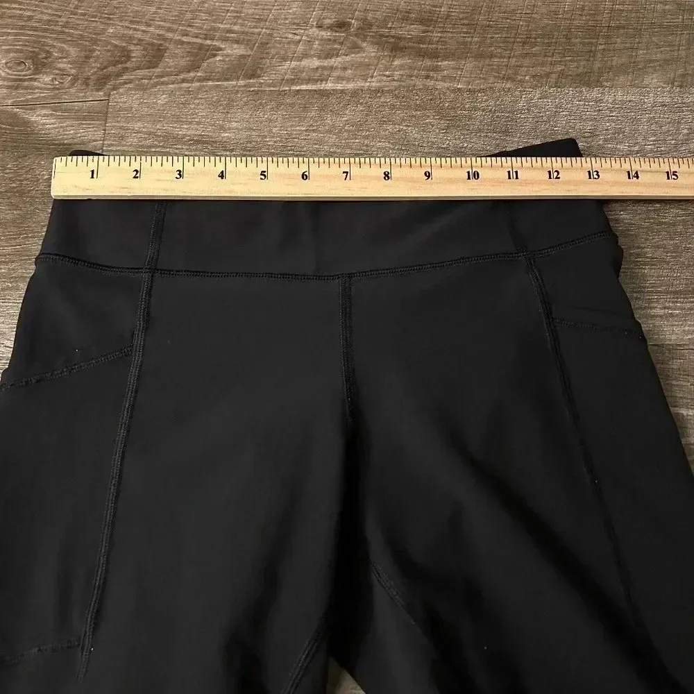 Lululemon cropped reflector leggings size 6